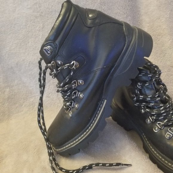 Black ALPINETEK padded Hi-cut casual rugged boots Size 8 - Picture 3 of 10